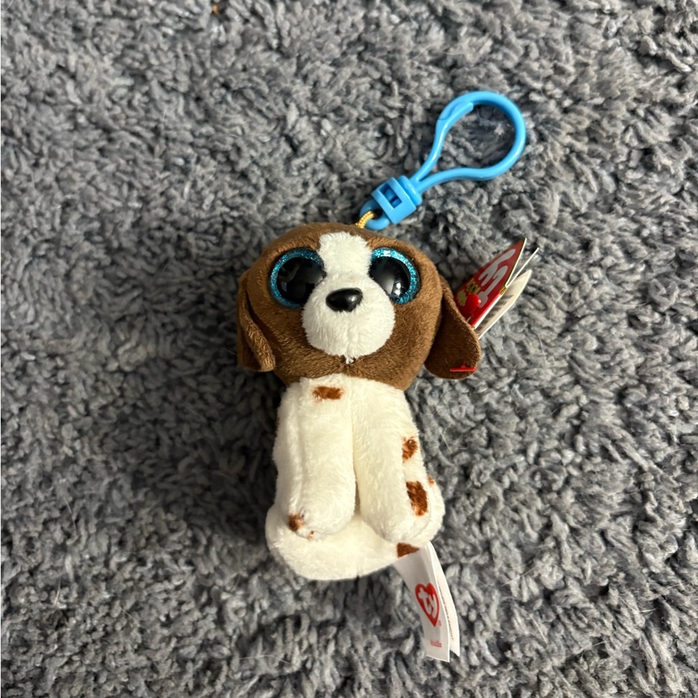 NWT Ty beanie boos keychain whose name is Muddles
